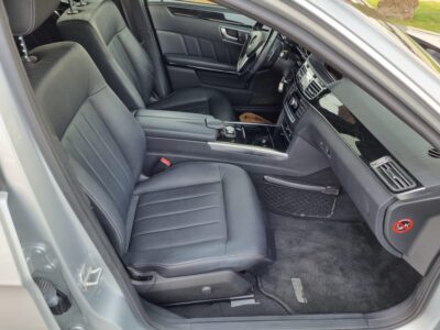 2014 Mercedes-Benz E 400 3.0-liter twin-turbocharged V6 Silver