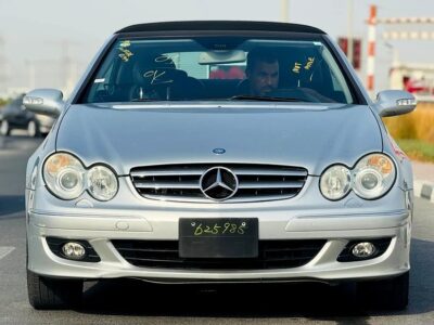 2007 Mercedes-Benz CLK-Class CLK 350 Neat & Clean Car Silver Black