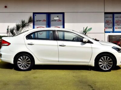 2023 Suzuki Ciaz Standard 4 Cylinder Engine Sedan GCC Specs White Beige