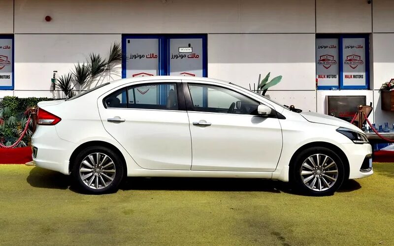 2023 Suzuki Ciaz Standard 4 Cylinder Engine Sedan GCC Specs White Beige