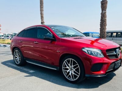 2017 MERCEDES-BENZ GLE 43 3.0L V6 Biturbo Red Black CHASSIS GUARANTEE