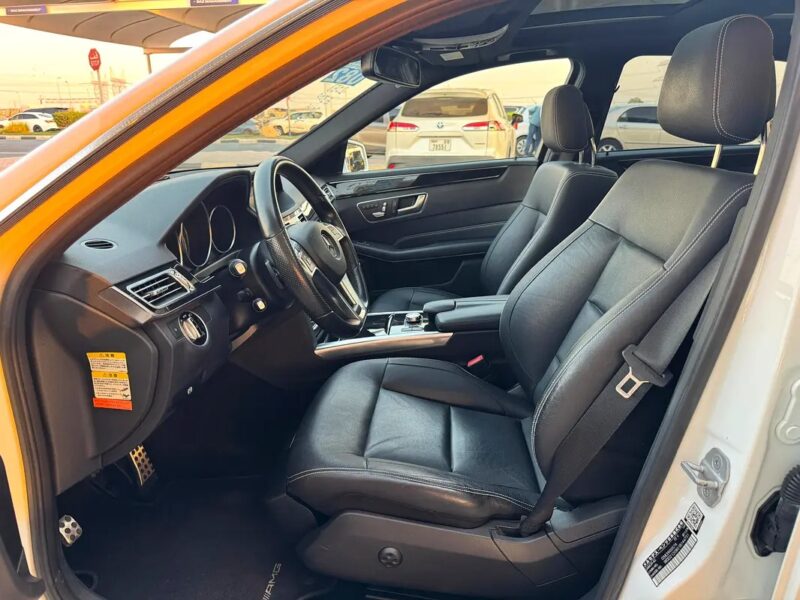 2015 Mercedes-Benz E-Class E 300 4matic Clean Title White Black