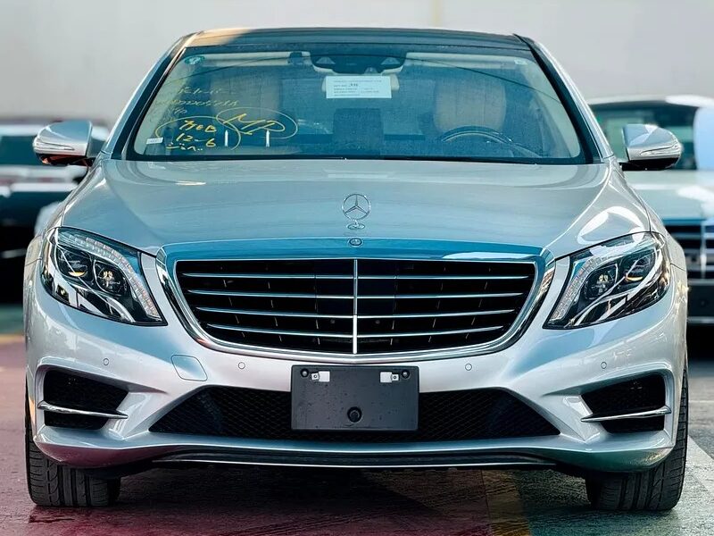 2015 Mercedes-Benz S-Class S 400 h Neat and Clean Car Silver Beige