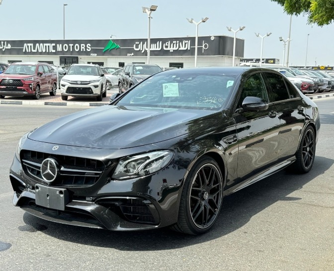 2017 MERCEDES BENZ E63 S 4MATIC+ 4.0 Twin-Turbocharged Petrol Engine Black