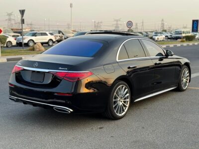 2022 Mercedes-Benz S-Class S 400 4Matic 5A Auction Grade Black
