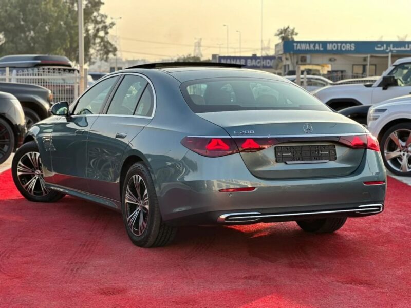 2025 Mercedes-Benz E200 Brand New Mercedes E200 Avantgarde Turquoise