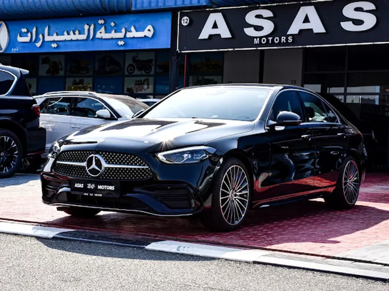 2026 Mercedes-Benz C-Class C200 4 Cylinders Engine Black Tan GCC Specs