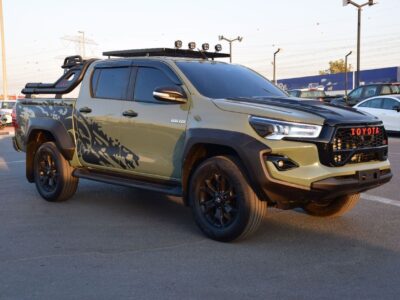 2021 Toyota Hilux S GLX 2.8L 4 Cylinder Engine AWD AT Diesel Green Black