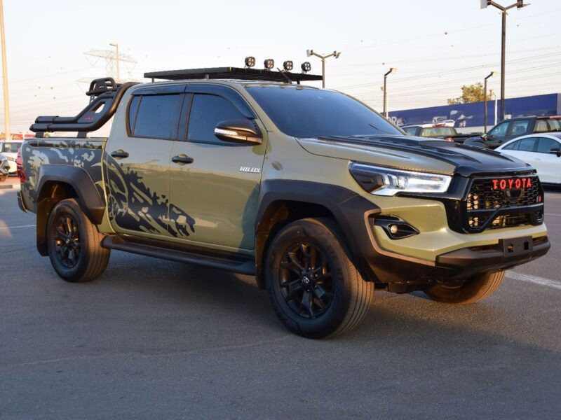 2021 Toyota Hilux S GLX 2.8L 4 Cylinder Engine AWD AT Diesel Green Black