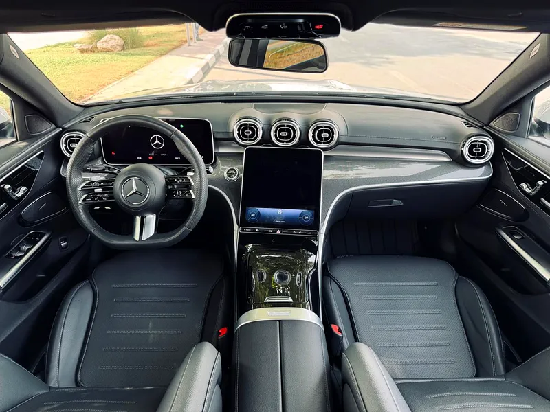 2024 Mercedes-Benz C-Class C260 L CLEAN TITLE and Neat Car White Black