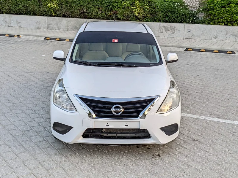 2018 Nissan Sunny SV 4 Cylinders Engine Petrol White Beige Sedan
