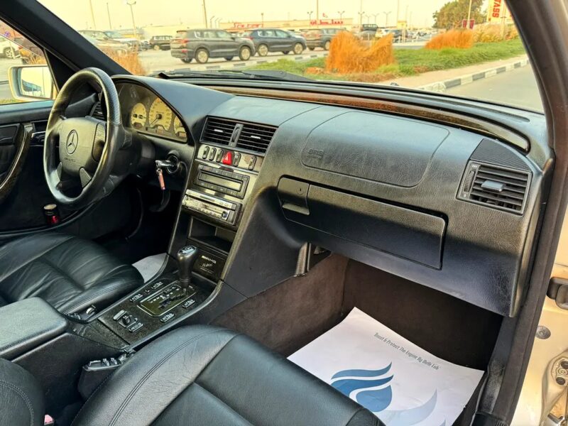 1998 Mercedes-Benz C-Class C43 AMG 8 Cylinder Clean Title Silver Black