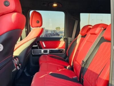 2021 MERCEDES BENZ G63 FULL OPTION CHASSIS GUARANTEE Black