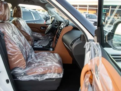 2025 Infiniti QX80 5.6 litre V8 Engine Petrol GCC Spec 0KM White Tan