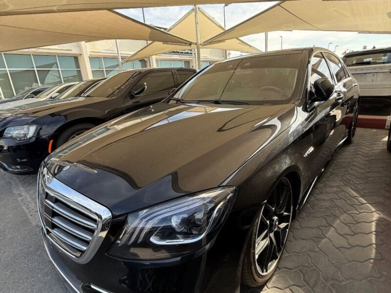 2017 Mercedes-Benz S 350 3.5 Litre 6 Cylinders Engine Black Beige