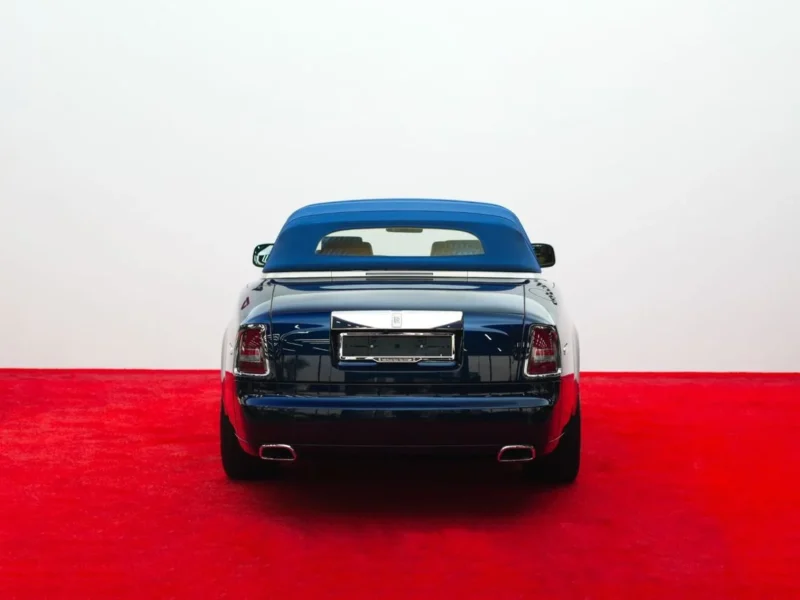 2015 Rolls-Royce Phantom Drophead 6.8L Rolls Royce Drophead Blue Tan