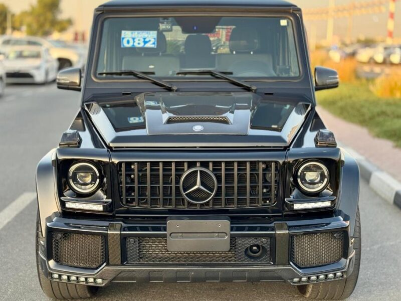 2013 Mercedes-Benz G 63 AMG 5.5-liter V8 Engine Black