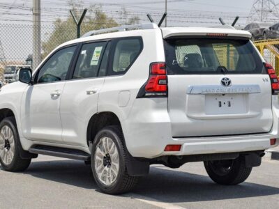 Toyota Prado TOYOTA PRADO VX 6 Cylinder MODEL 2023 White Grey