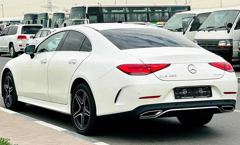 2019 Mercedes-Benz CLS-Class CLS 450 4Matic SUPER CLEAN CAR White Black