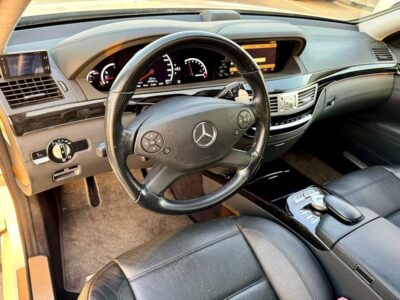 2010 Mercedes-Benz S-Class S 63 AMG White Black in Perfect Condition