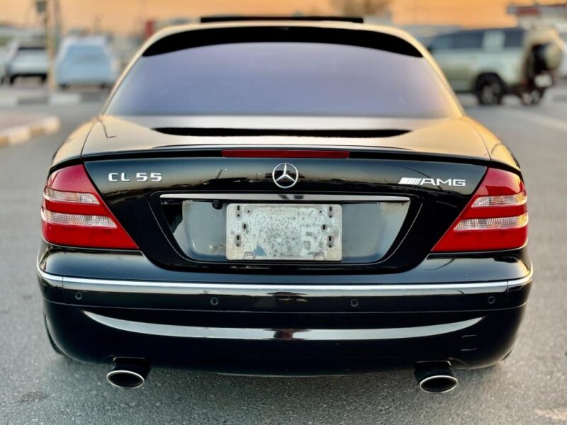 2002 Mercedes-Benz CL 500 5.0 liters V8 Engine Petrol RWD Black