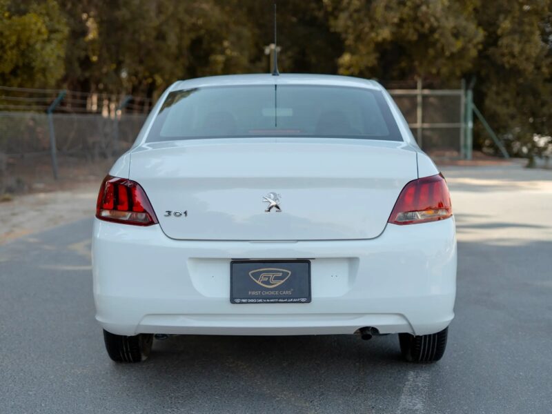 2021 Peugeot 301 Allure 1.6 litre 4 Cylinders Engine GCC Specs White Grey