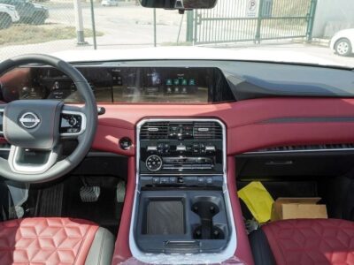 2026 Nissan Patrol PLATINUM V6 Engine Blue Red GCC Specs
