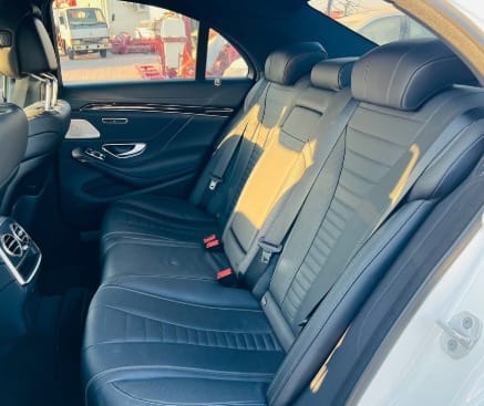 2018 MERCEDES BENZ S450 White CHASSIS GUARANTEE