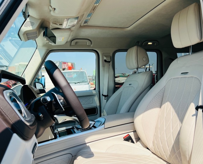 2024 MERCEDES-BENZ G 63 White CHASSIS GUARANTEE FULL OPTION