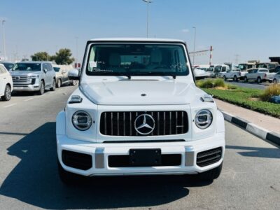 2024 MERCEDES-BENZ G 63 White CHASSIS GUARANTEE FULL OPTION