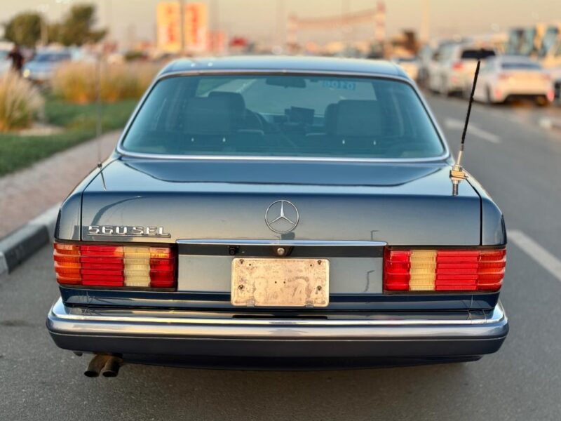 1989 Mercedes-Benz 560 SEL 5.6 liters V8 Engine Blue Black