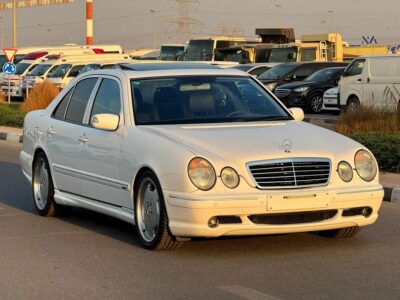2022 Mercedes-Benz E-Class E 55 AMG V8 in Perfect Condition White Black