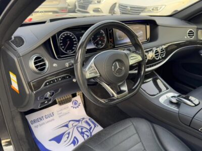2017 Mercedes-Benz S550 4.7-liter Biturbo V8 Engine Black