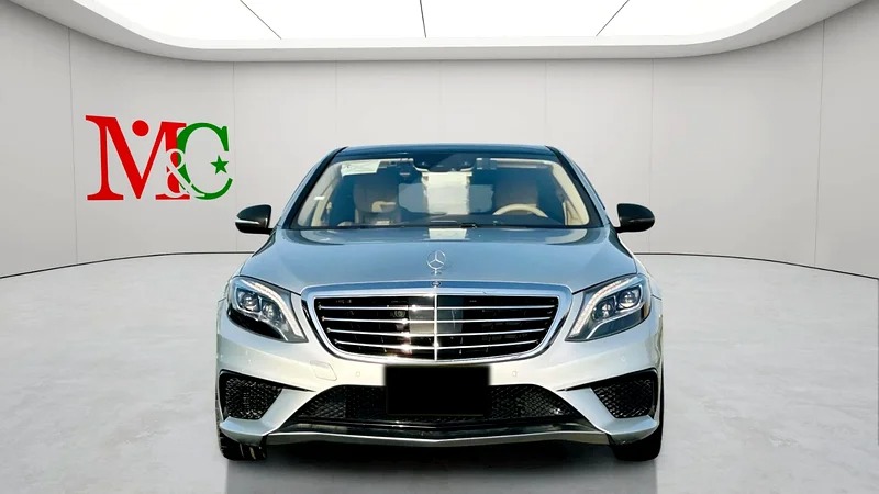 2014 Mercedes-Benz S-Class S 63 AMG UPER CLEAN CAR Silver Beige