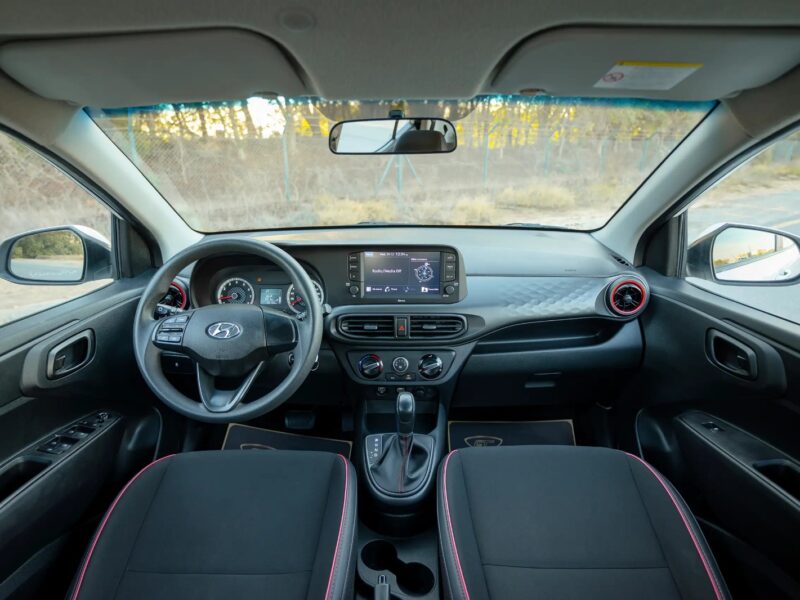 2023 Hyundai Grand i10 Smart 1.2L 4 Cylinder Engine GCC White Grey