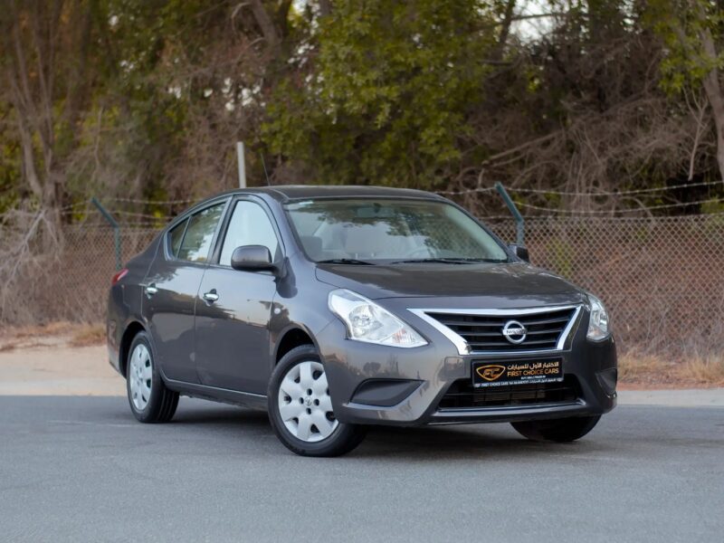 2023 Nissan Sunny SV 4 Cylinder Engine GCC Specs FWD Grey Beige