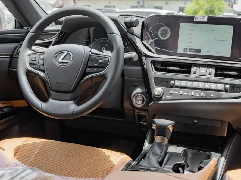 Lexus ES300h 2025 Lexus ES300h 2.5L AT Hybrid Grey Tan Sedan