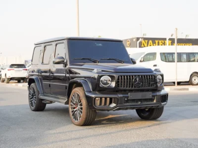 2025 Mercedes-Benz G 63 AMG 8 Cylinders Engine Black Red SUV