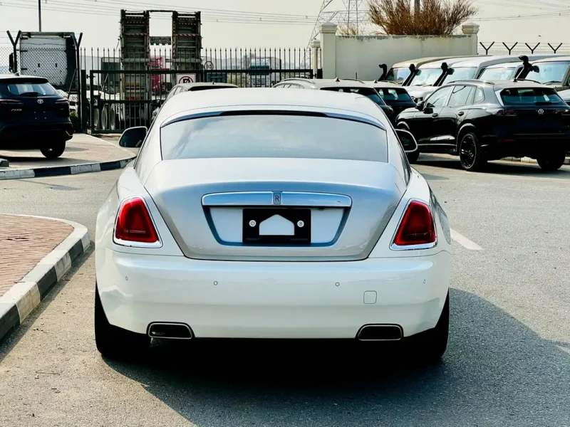 2015 Rolls-Royce Wraith Standard Coupe 12 Cylinders Engine White Black