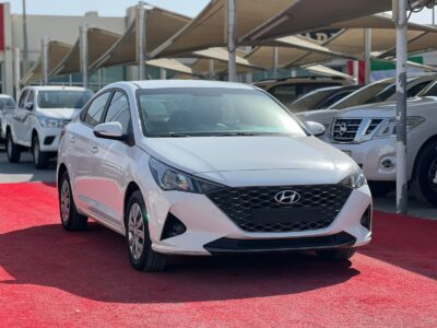 2022 Hyundai Accent 1.6L Engine GCC Specs White Beige
