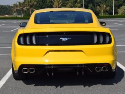 2015 Ford Mustang Premium Ford 3.7 litre 6 Cylinder Engine Yellow Black