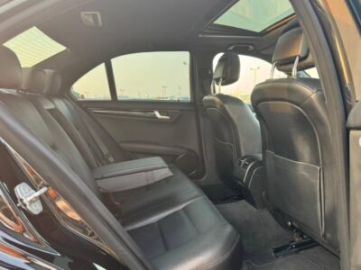 2012 MERCEDES BENZ C350 V6 AUCTION GRADE 4/B Black