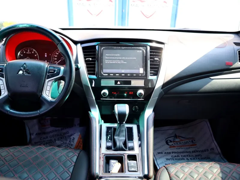 2022 Mitsubishi Montero Sport GLS 2WD 6 Cylinder Engine Grey Black