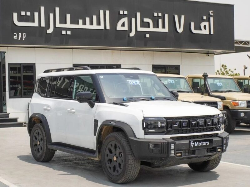 2025 Jetour T2 Jetour 4 Cylinder Engine White Grey