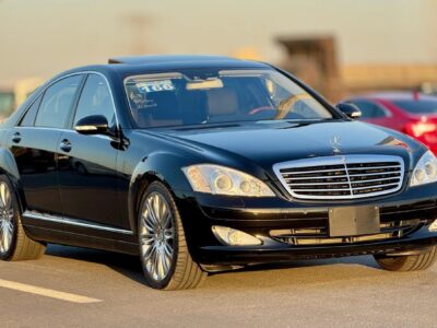 2007 Mercedes-Benz S 550 5.5-liter 8 Cylinder Engine Black