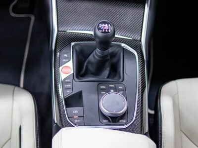 2022 BMW M4 Competition Manual transmission Orange White