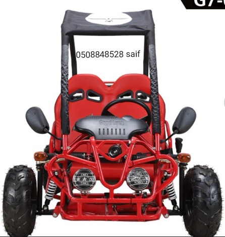 Go Kart 125CC 4 stroke engine single drive Red