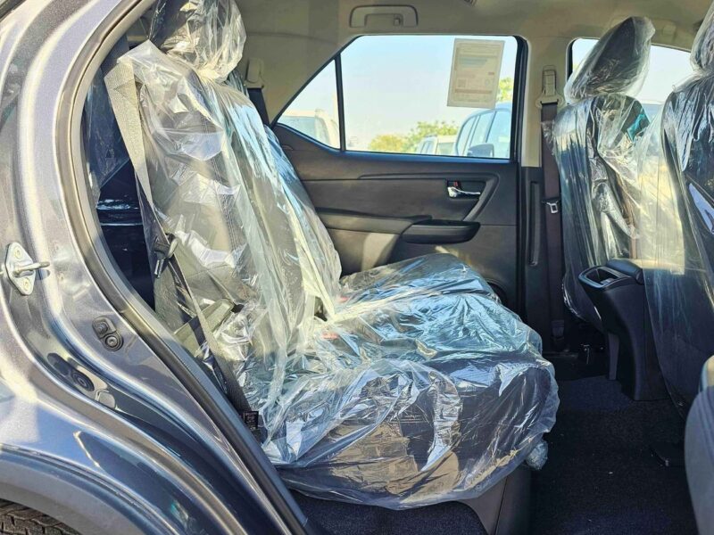 2025 Toyota Fortuner G 2.7 litre V4 Engine PETROL Grey Black