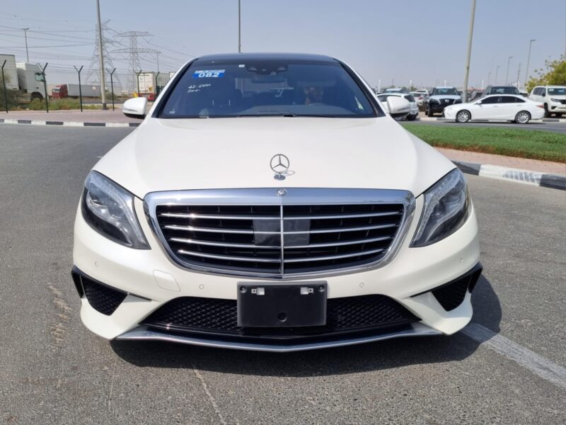 MERCEDES-Benz S 500 4.7L twin-turbocharged V8 Engine WHITE 2014