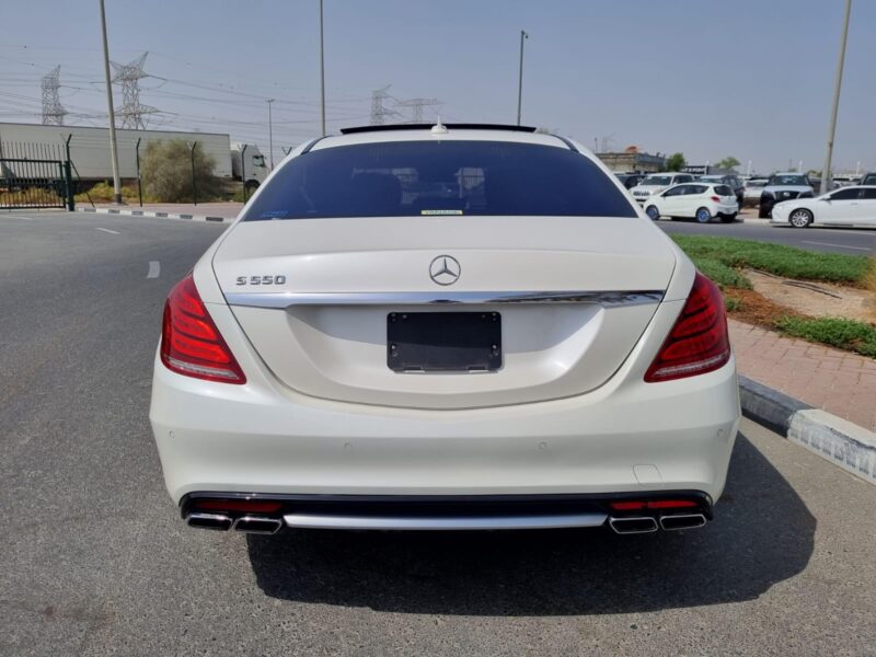 MERCEDES-Benz S 500 4.7L twin-turbocharged V8 Engine WHITE 2014